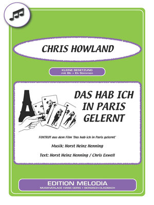 cover image of Das hab ich in Paris gelernt